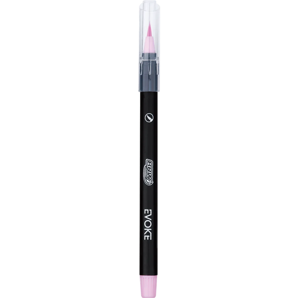CANETA HIDROCOR C/ 6 CORES TONS PASTEL BRUSH PEN BP0004 BRW