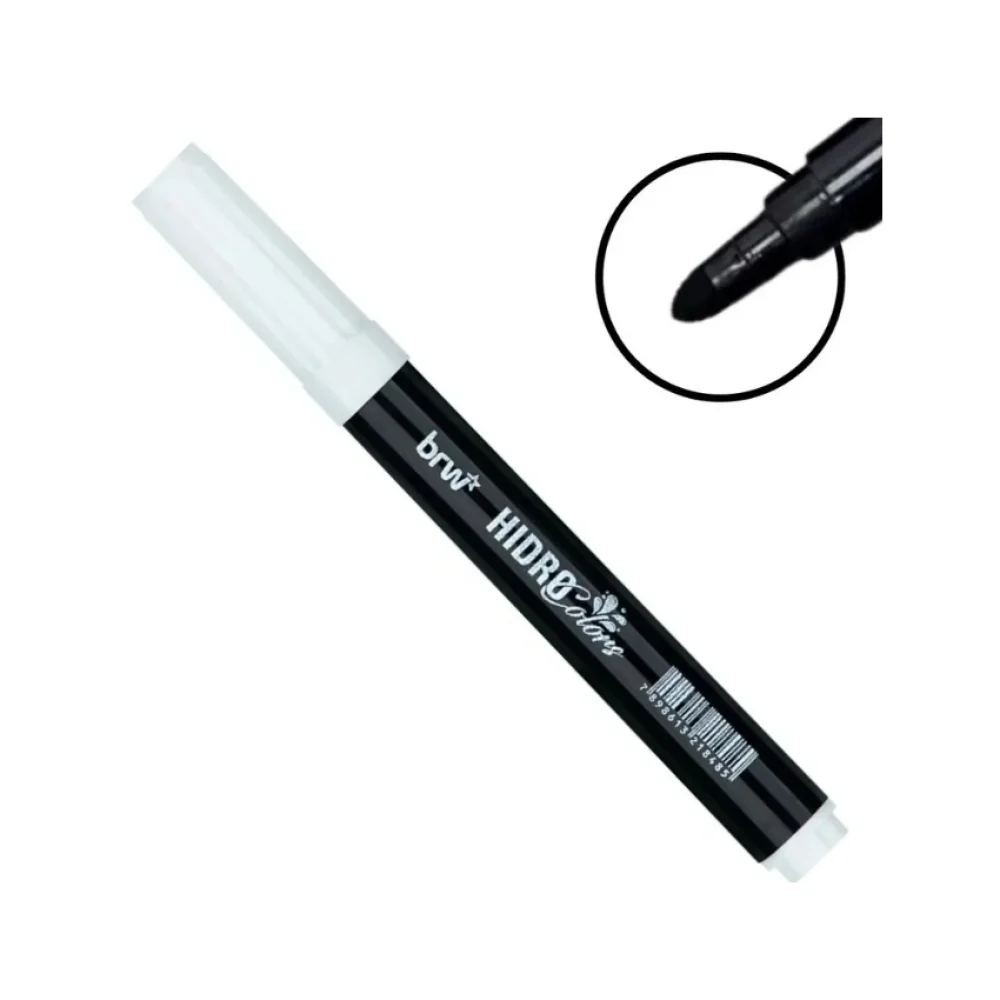 CANETA HIDROCOR COLOR PRETO CA8008 BRW