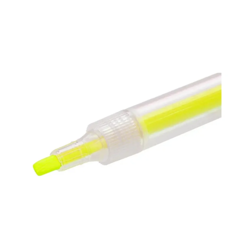 CANETA MARCA TEXTO AMARELA CLEAR 70000138 MAXPRINT
