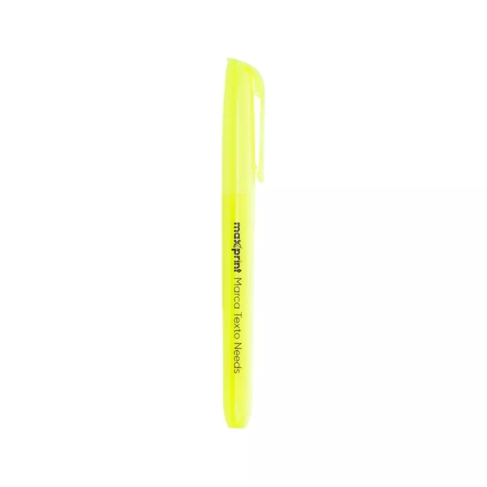 CANETA MARCA TEXTO AMARELA NEEDS 70000136 MAXPRINT