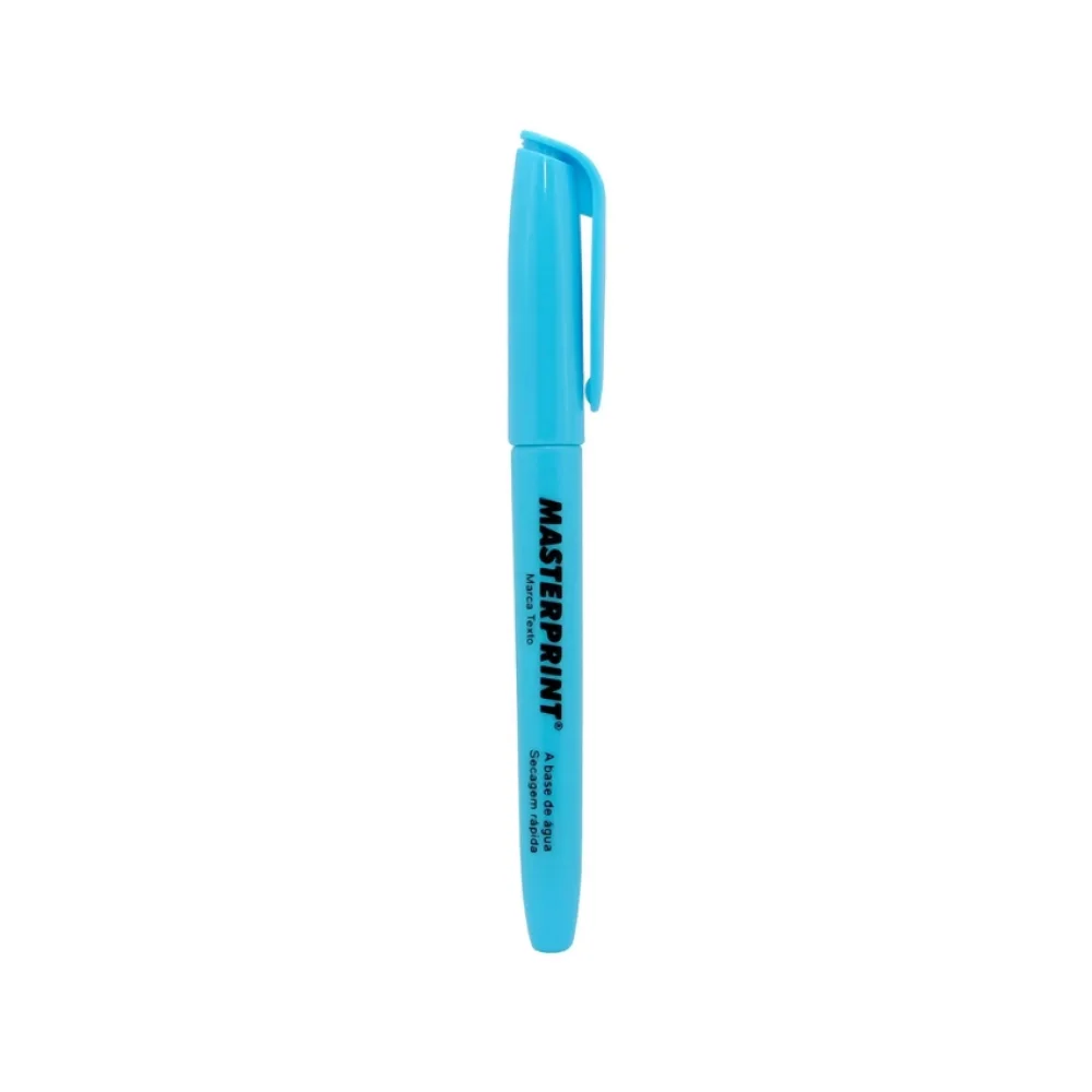 CANETA MARCA TEXTO AZUL MP612 MASTERPRINT
