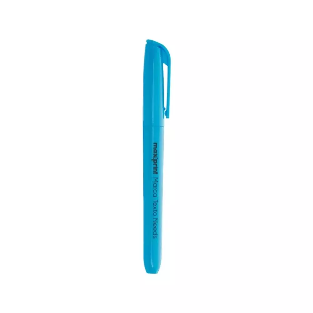 CANETA MARCA TEXTO AZUL NEEDS 70000135 MAXPRINT