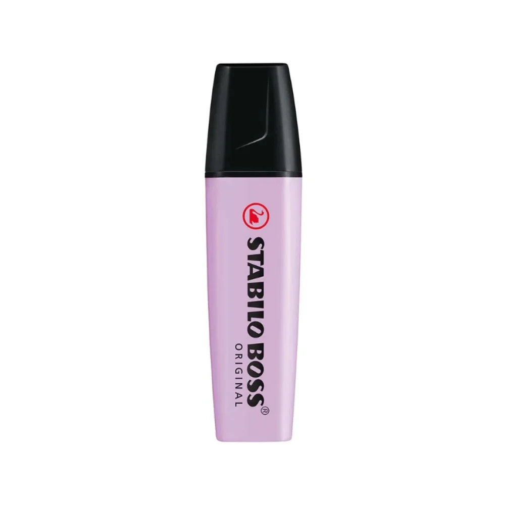 CANETA MARCA TEXTO LILÁS PASTEL 70/155 STABILO BOSS