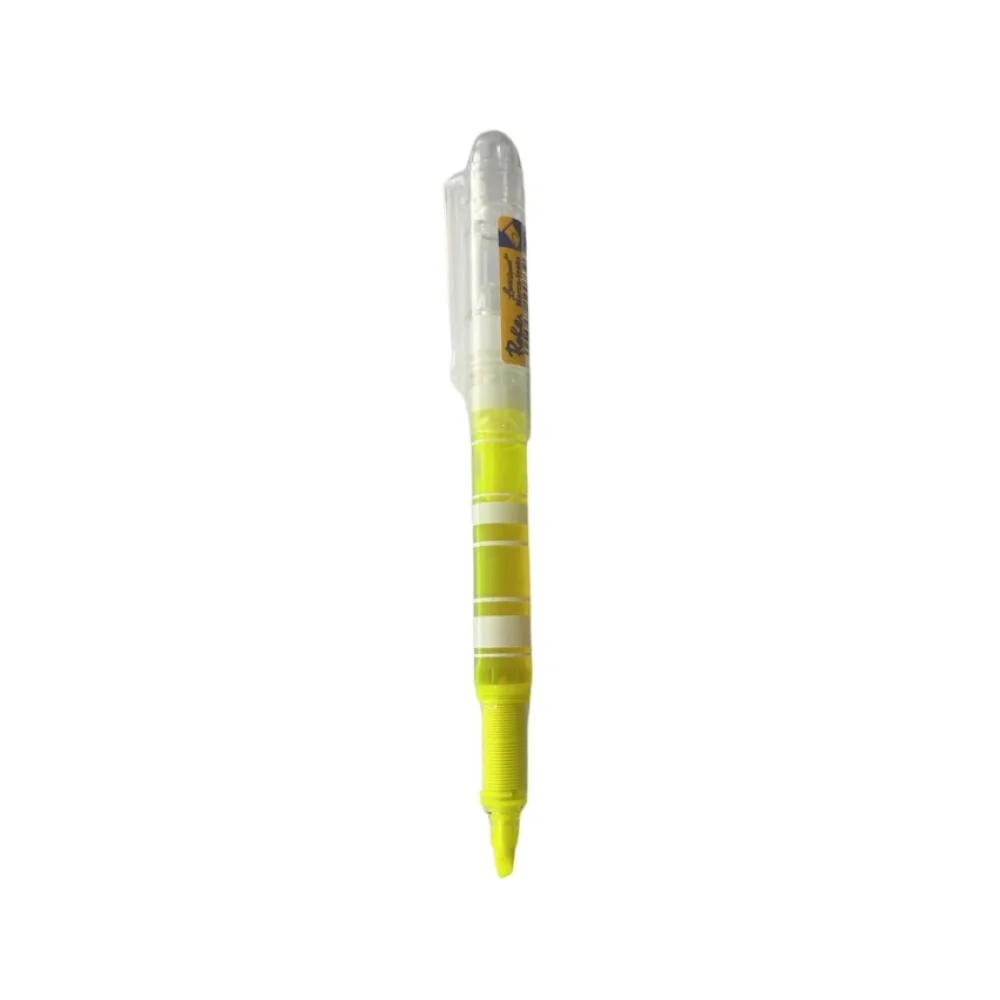 CANETA MARCA TEXTO LÍQUIDA FUN AMARELA 7070078 ROKE
