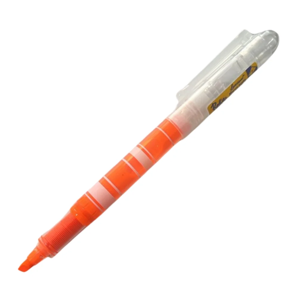 CANETA MARCA TEXTO LÍQUIDA FUN LARANJA 7070078 ROKE