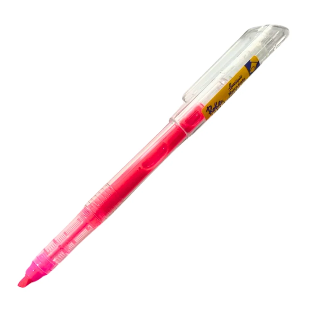 CANETA MARCA TEXTO LÍQUIDA ROSA 7070072 ROKE