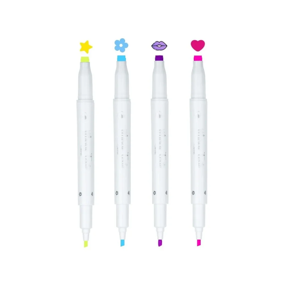 CANETA MARCA TEXTO PONTA DUPLA CARIMBO SORTIDAS CA2030 BRW