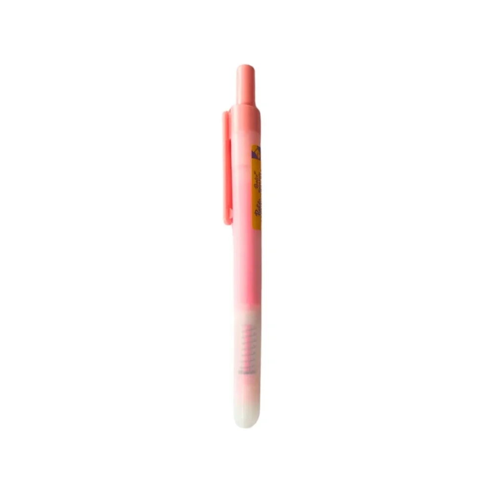 CANETA MARCA TEXTO RETRÁTIL ROSA 7070066 ROKE