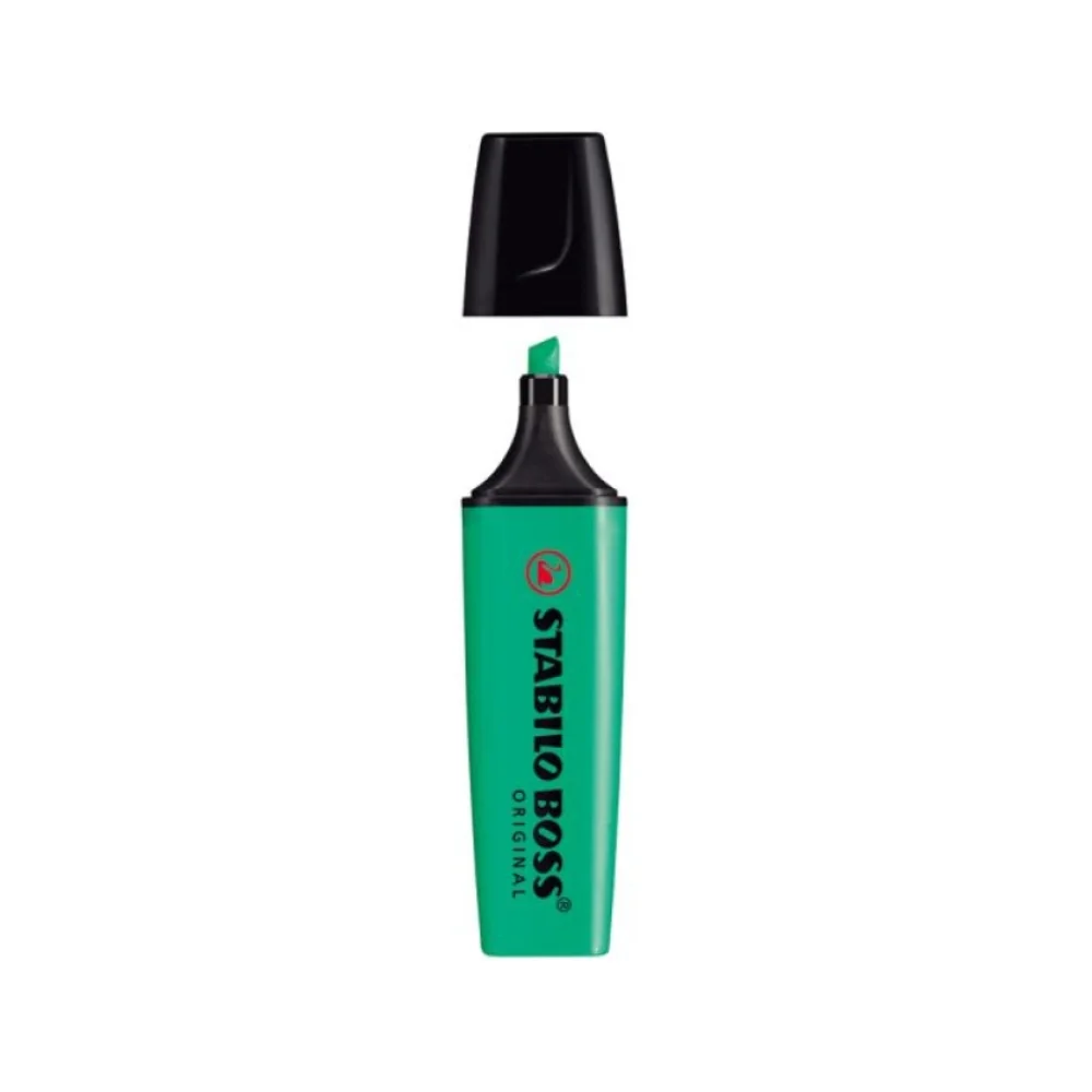 CANETA MARCA TEXTO VERDE 70/51 STABILO BOSS
