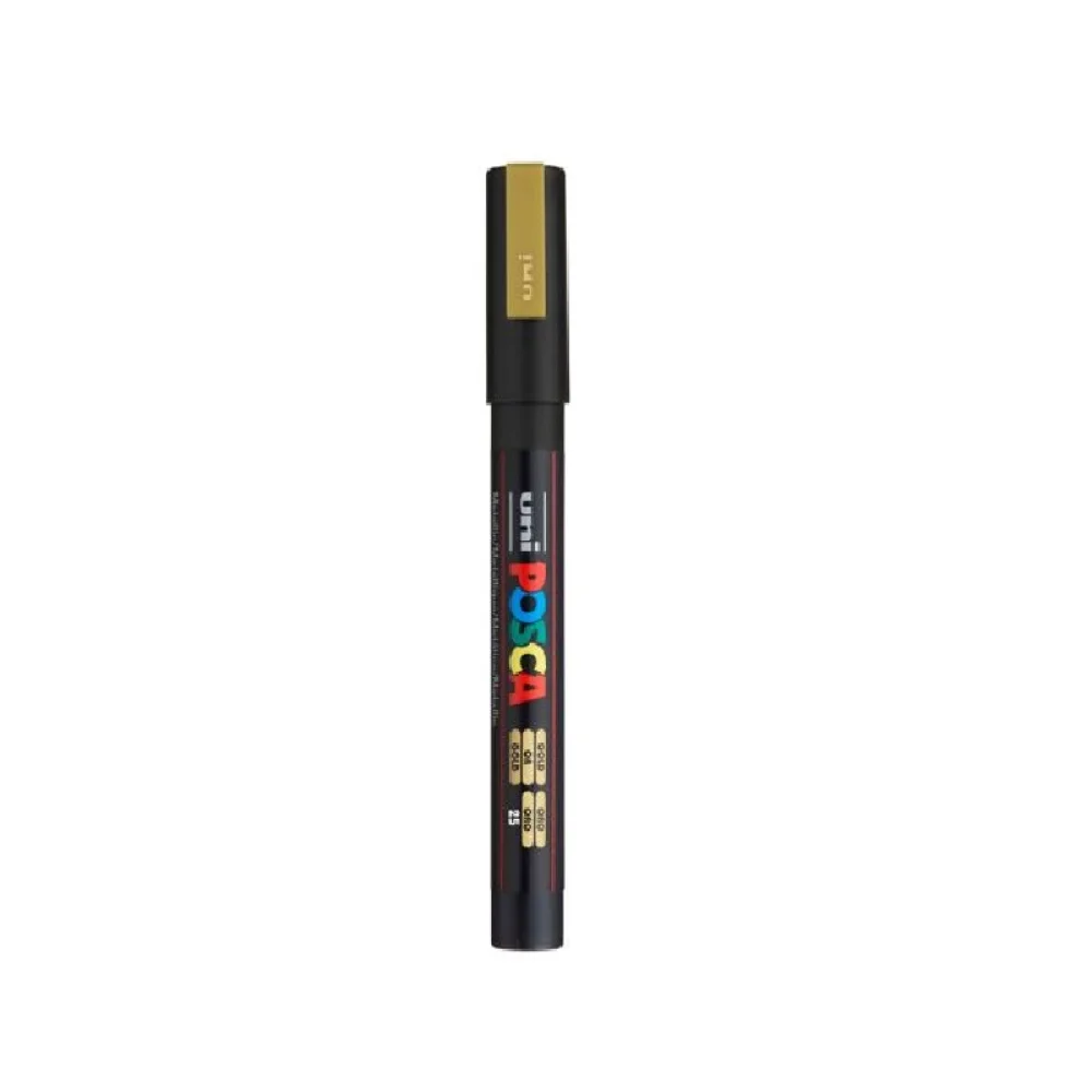 CANETA POSCA PC-3M 0.9-1.3 MM OURO UNIBALL