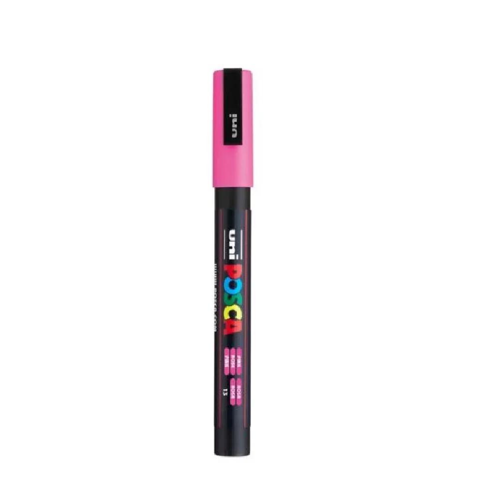 CANETA POSCA PC-3M 0.9-1.3 MM ROSA UNIBALL