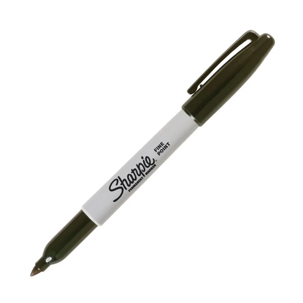 CANETA PERMANENTE FINA PRETA 1812763 SHARPIE