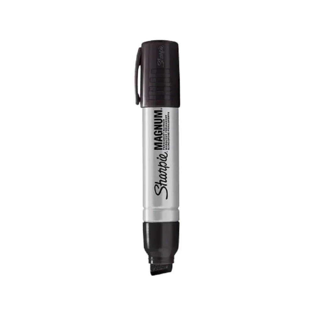 CANETA PERMANENTE PONTA 15 MM PRETA MAGNUM 44002 SHARPIE