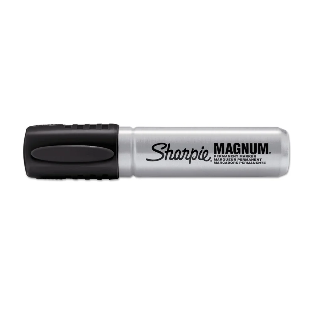 CANETA PERMANENTE PONTA 15 MM PRETA MAGNUM 44002 SHARPIE