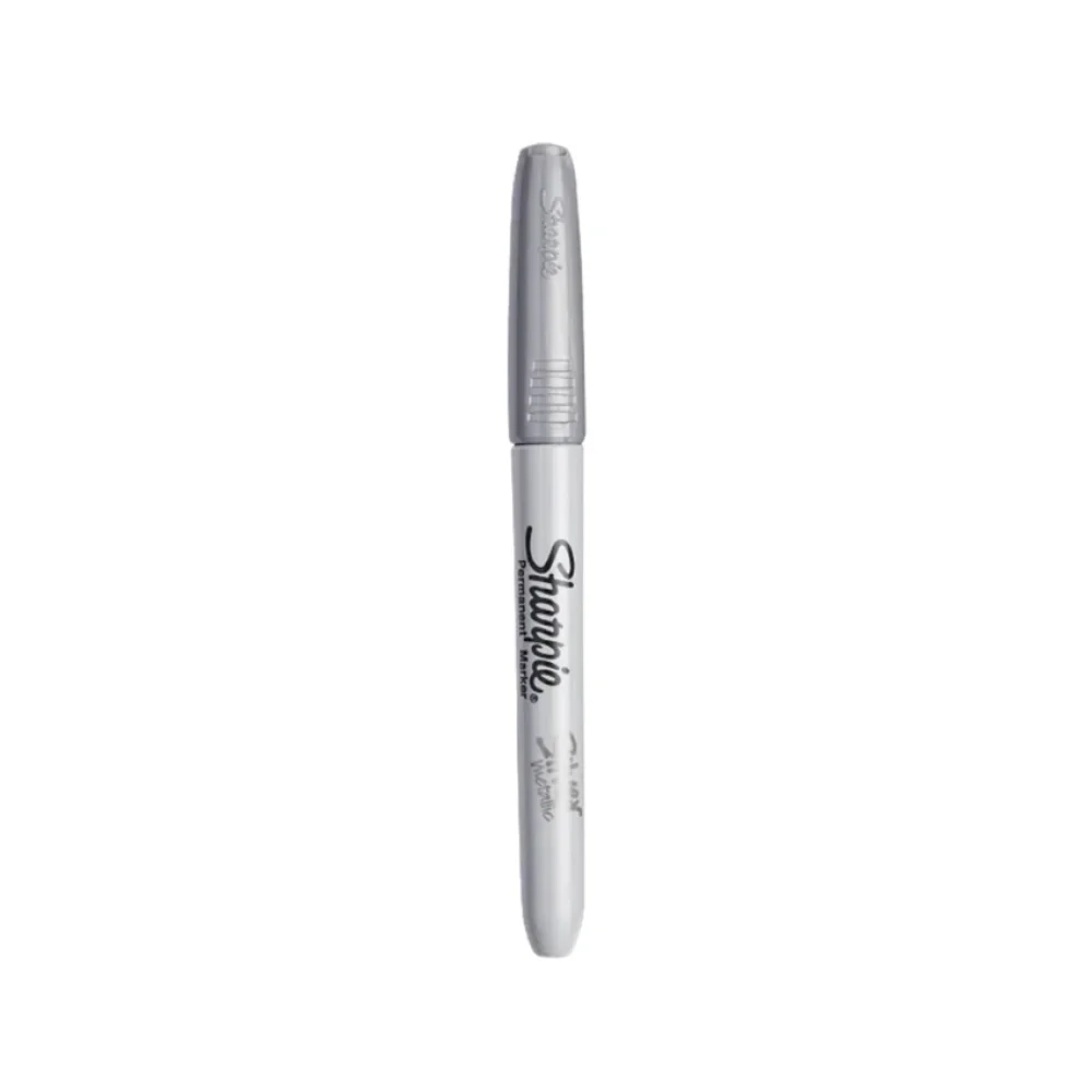 CANETA PERMANENTE PRATA 39108PP SHARPIE