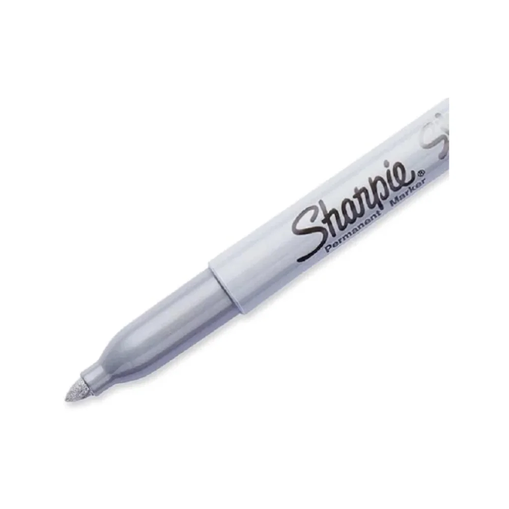 CANETA PERMANENTE PRATA 39108PP SHARPIE