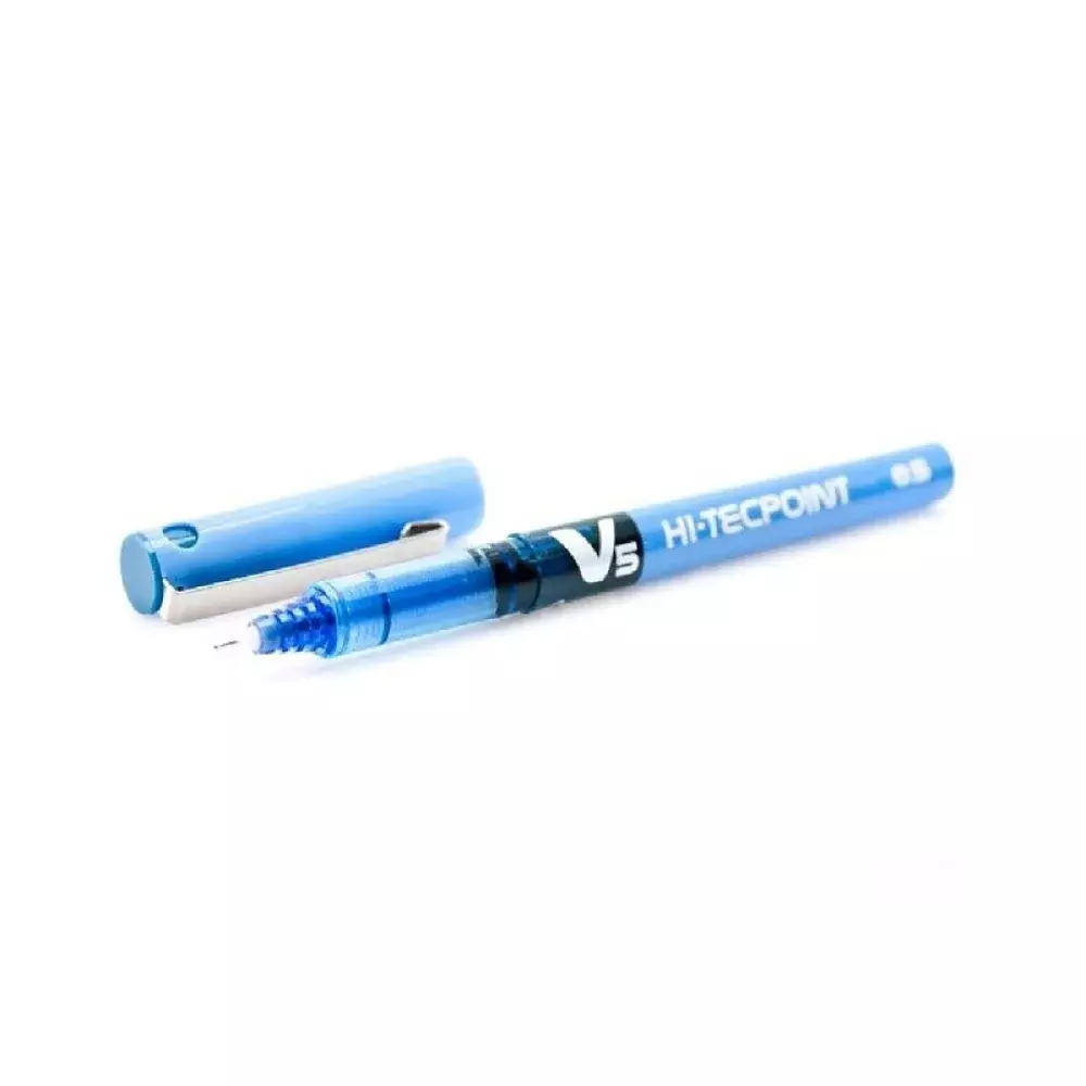 CANETA ROLLER HI-TECPOINT BX-V5 AZUL PILOT