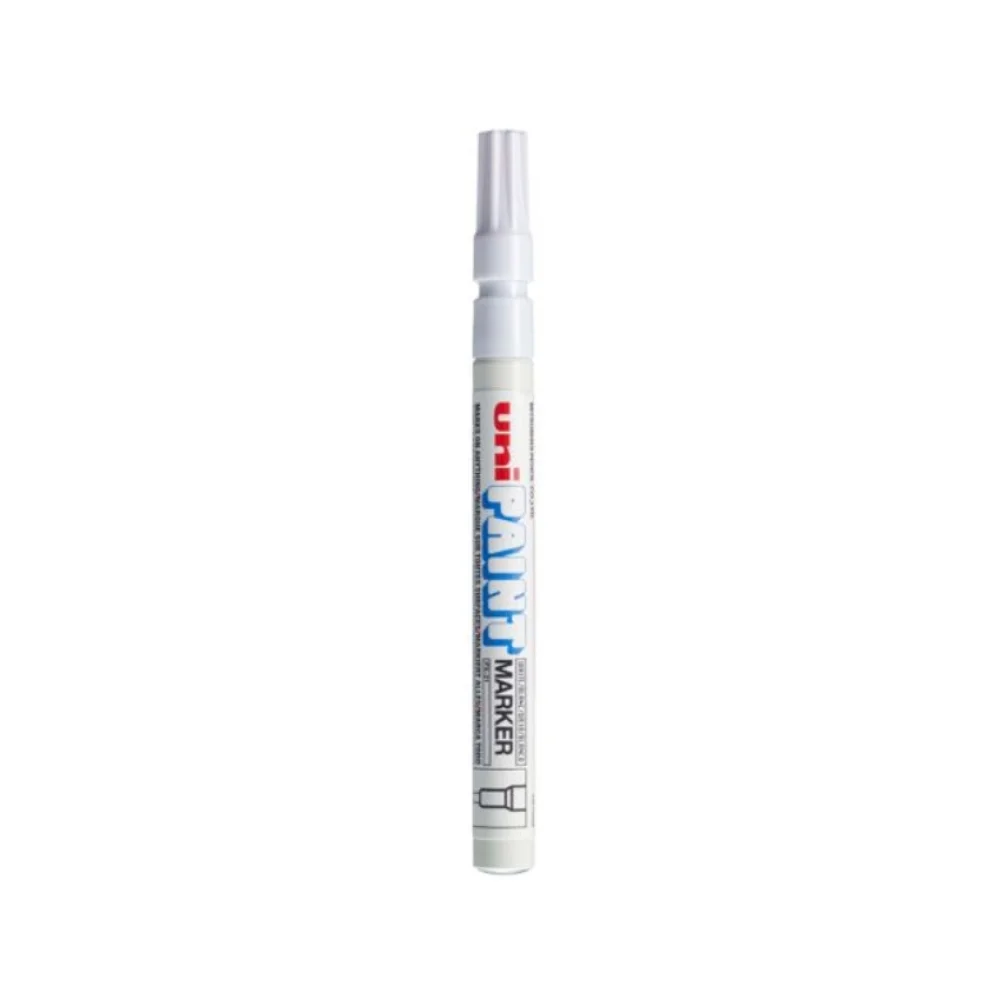 CANETA UNI PAINT MARKER 0.8-1.2 MM PX-21 BRANCO UNIBALL