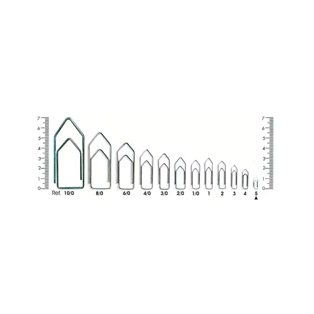 CLIPS Nº 1/0 C/ 740 UN TOP CLIPS