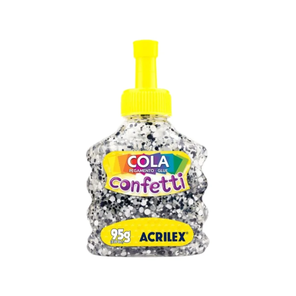 COLA CONFETTI 95G ESPACIAL 024950233 ACRILEX