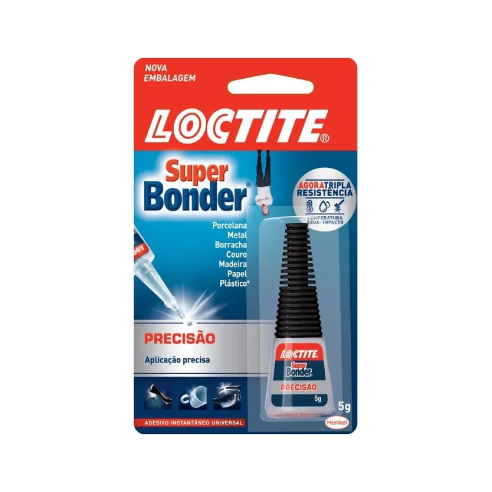 COLA SUPER BONDER PRECISÃO 5G