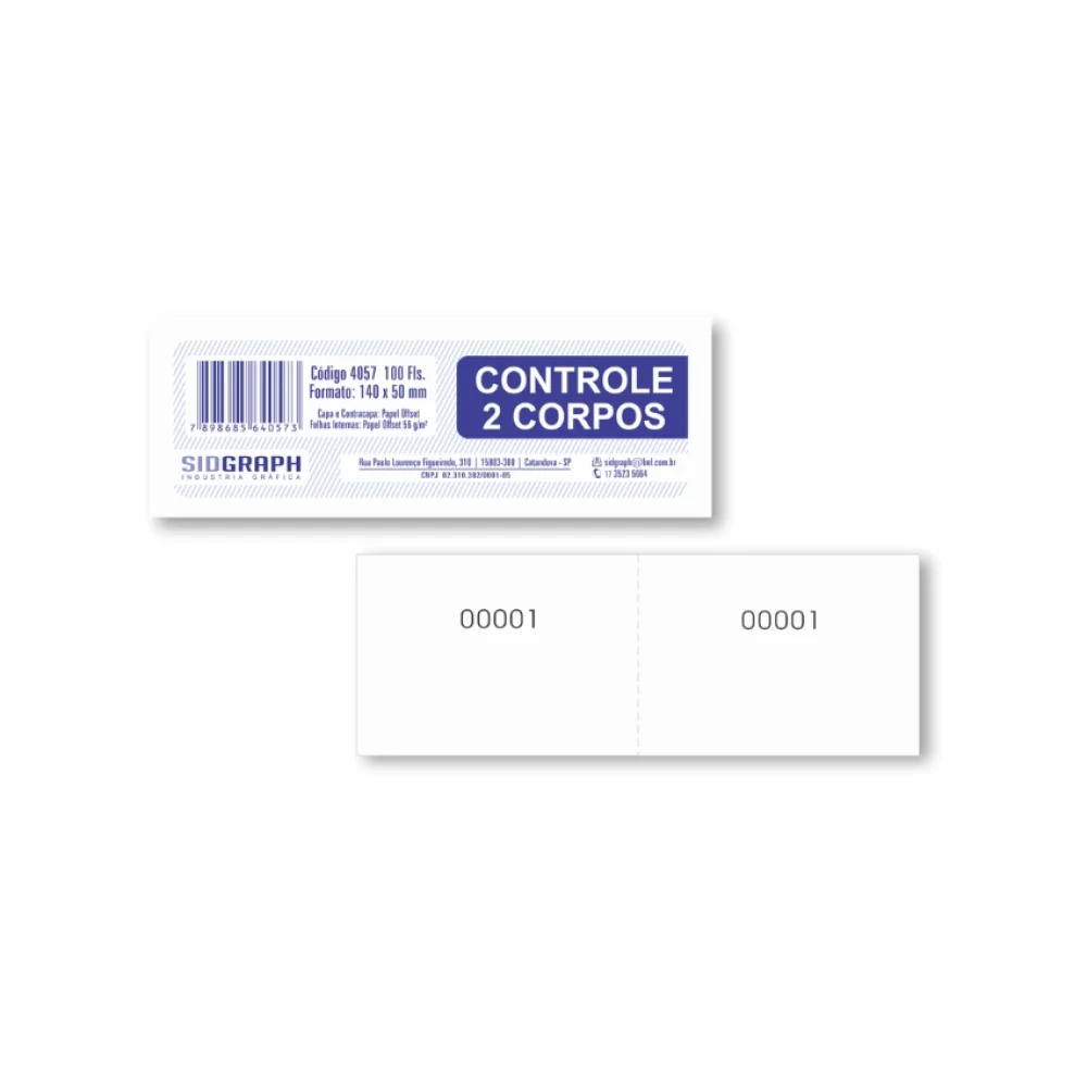 CONTROLE 2 CORPOS 100 FLS 4057 SIDGRAPH