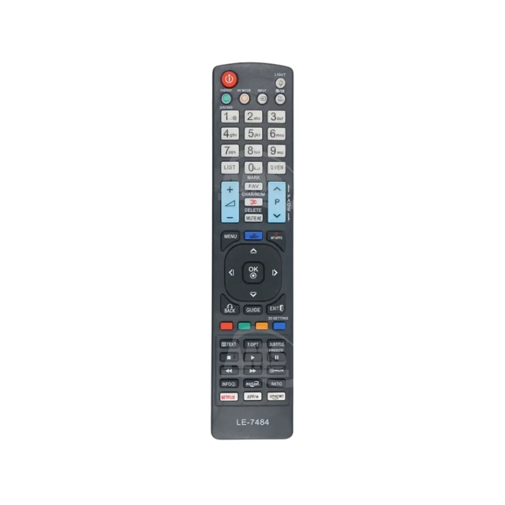 CONTROLE REMOTO COMPATIVEL TV LG LE-7484 LELONG