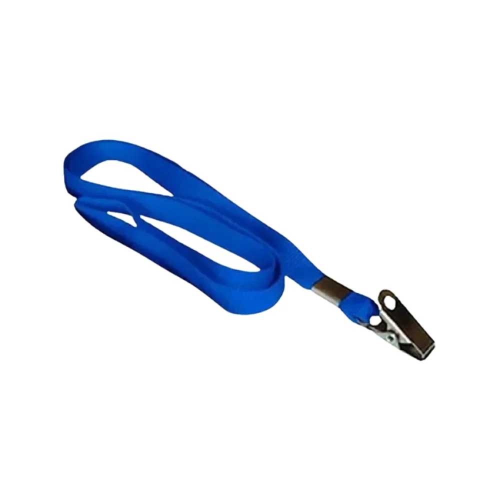 CORDÃO PARA CRACHÁ AZUL