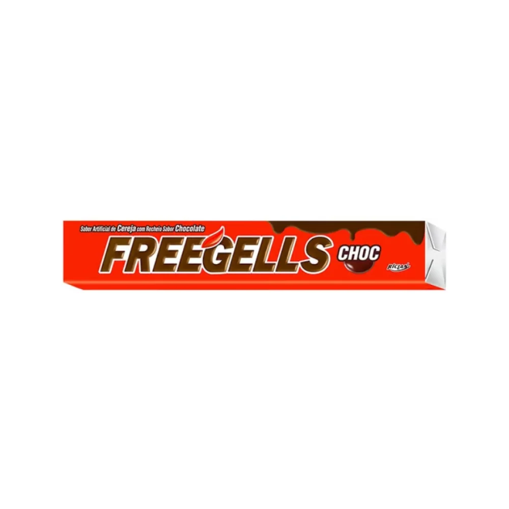 DROPS FREEGELLS 27,9G CEREJA E CHOCOLATE