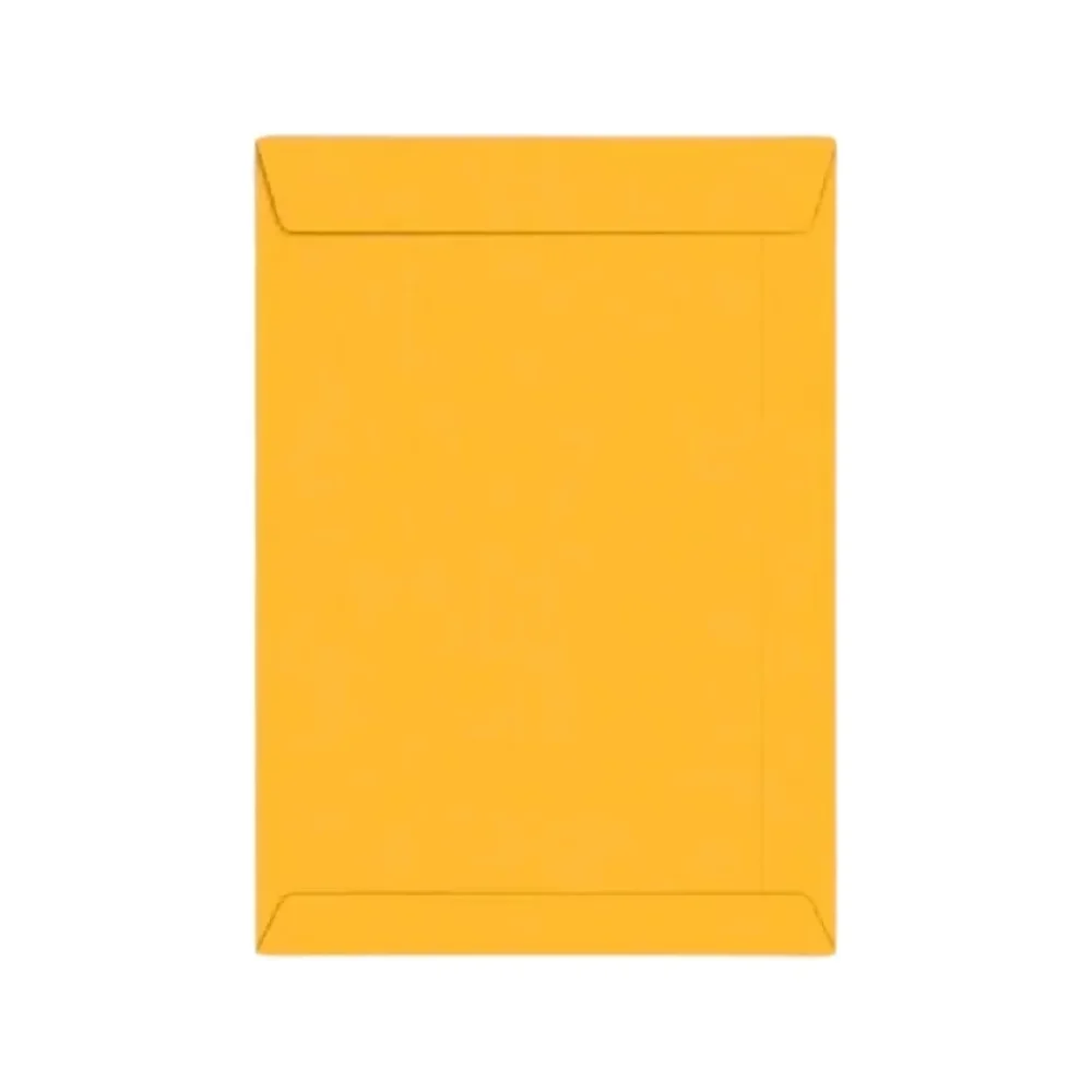 ENVELOPE 24 X 34 CM OURO 80G C/ 5 UN