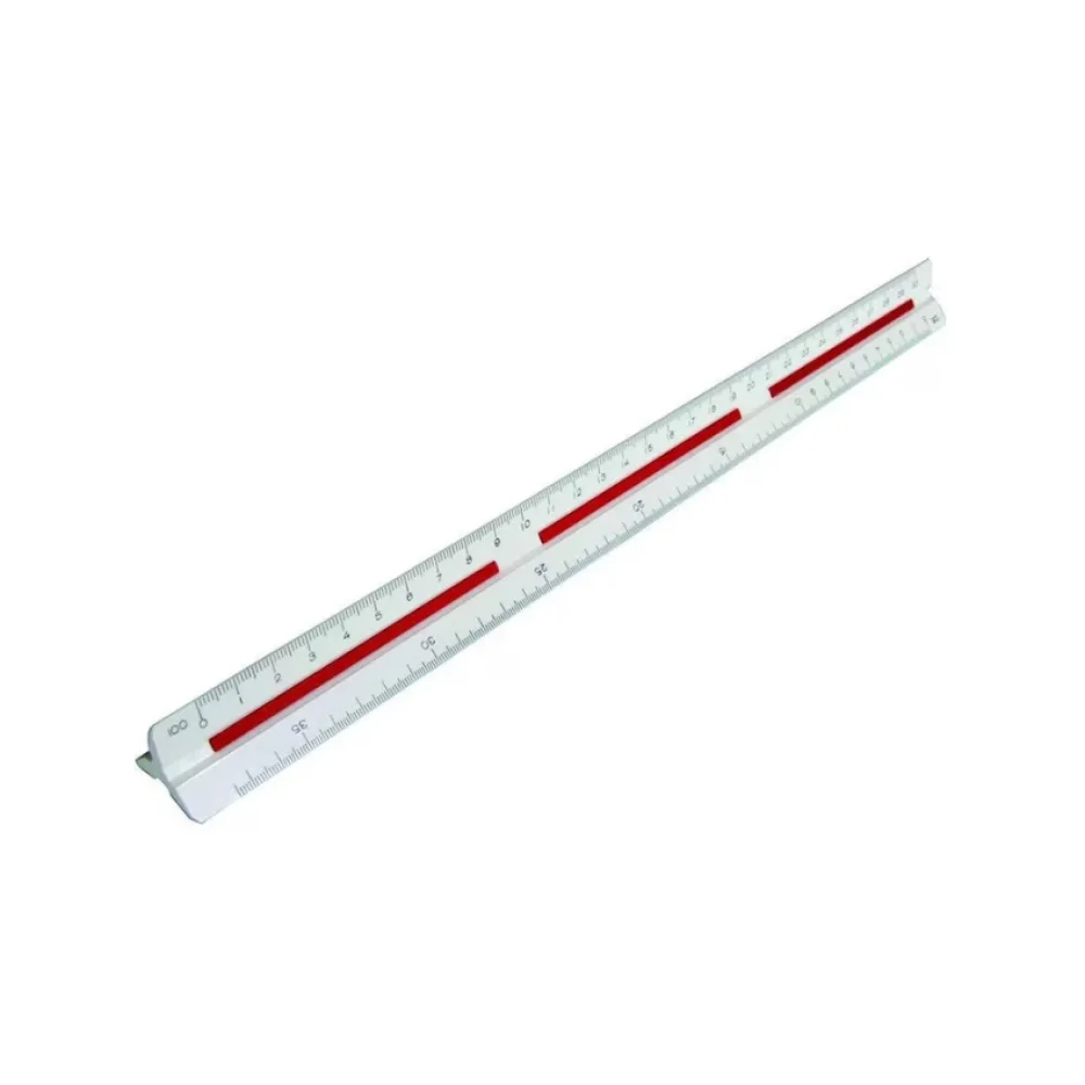 ESCALIMETRO TRIANGULAR N01 30 CM 7830/1 TRIDENT