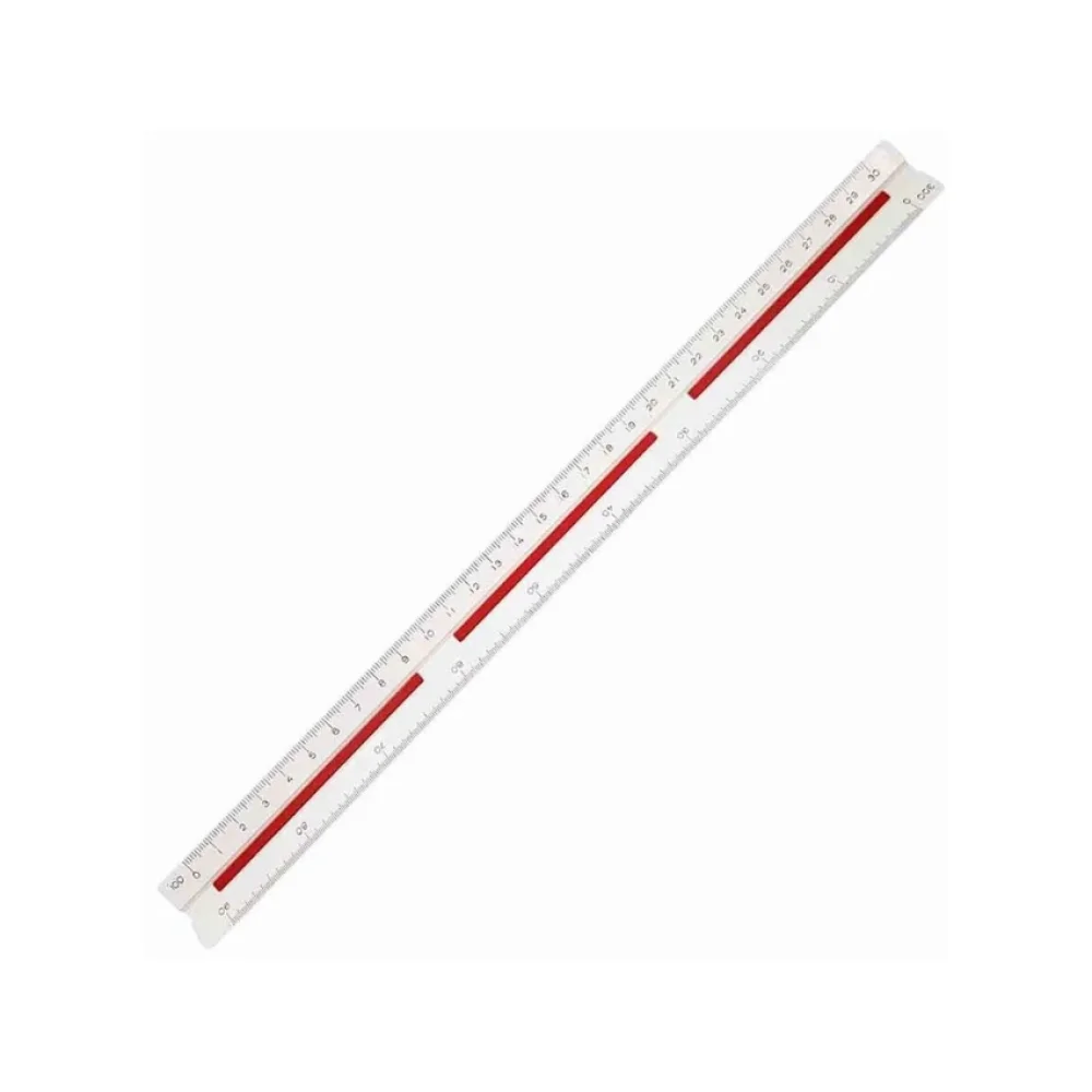 ESCALIMETRO TRIANGULAR N02 30 CM 7830/2 TRIDENT