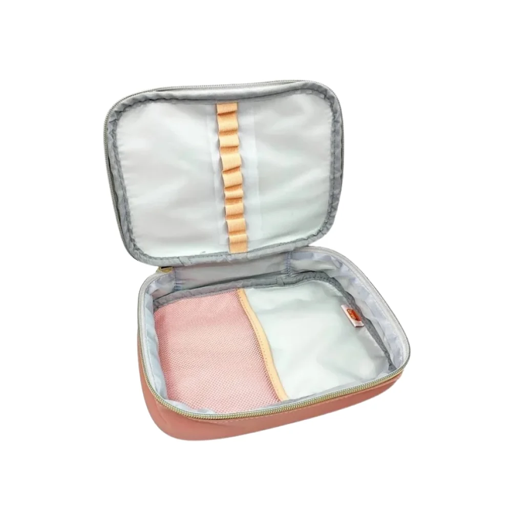 ESTOJO NECESSAIRE BOX ESTAMPADO 1 ZIPER NC0162 BRW