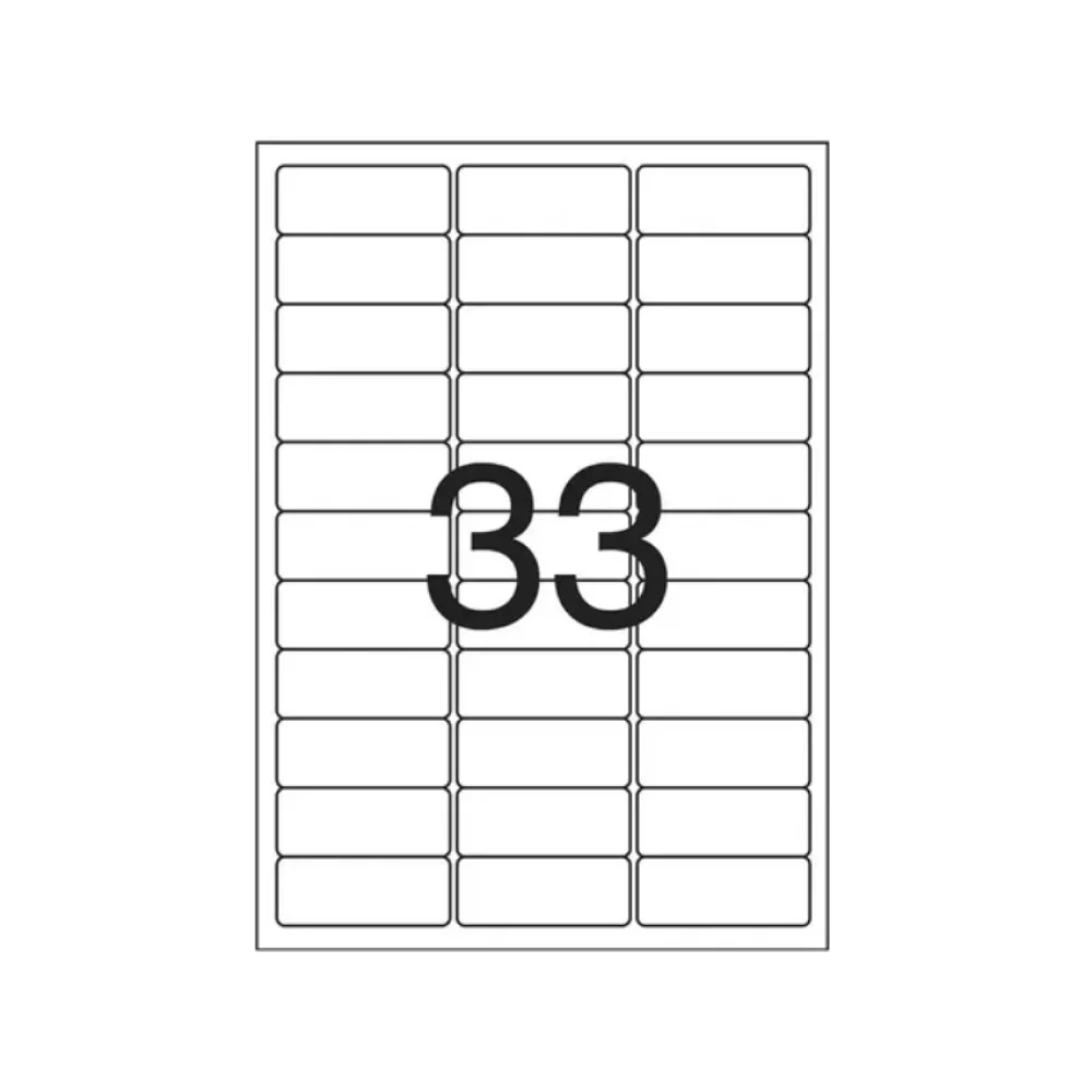 ETIQUETA A4 356 C/ 100 FLS JUSSARA - 356 (33)
