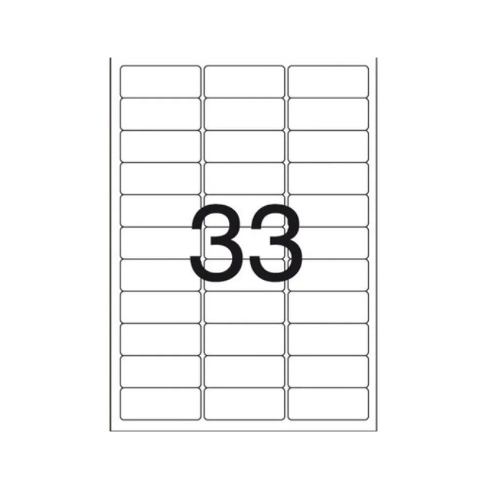 ETIQUETA A4 CA4356 C/ 100 FLS COLACRIL - 356 (33)
