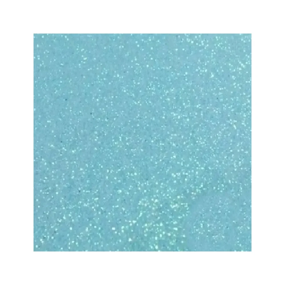 EVA ESCOLAR 40 X 60 CM GLITTER AZUL CIANO