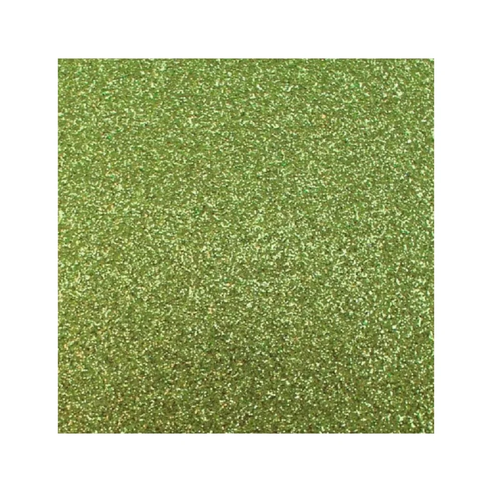 EVA ESCOLAR 40 X 60 CM GLITTER VERDE CLARO