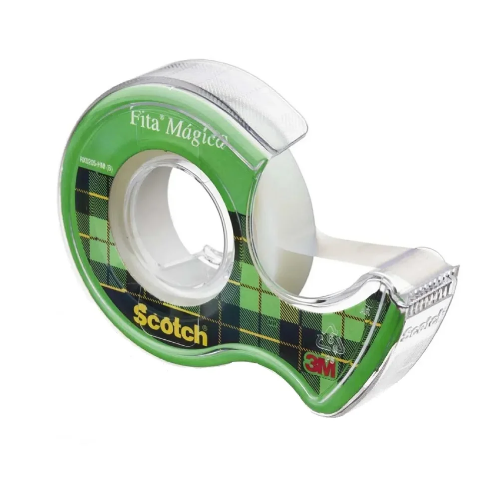 FITA ADESIVA MÁGICA 12 MM X 10 M C/ 2 ROLOS +DISPENSER 3M