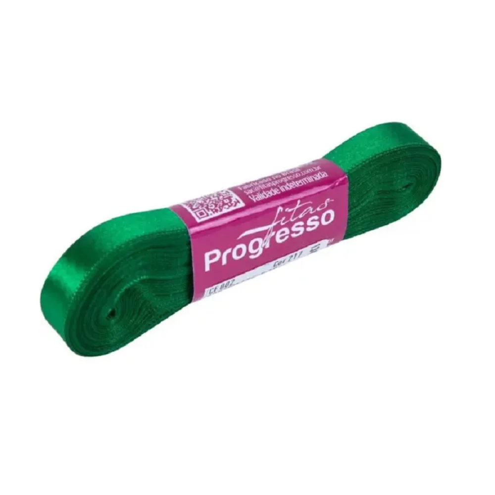 FITA CETIM Nº02 10 MM VERDE 217 C/ 10 MTS PROGRESSO