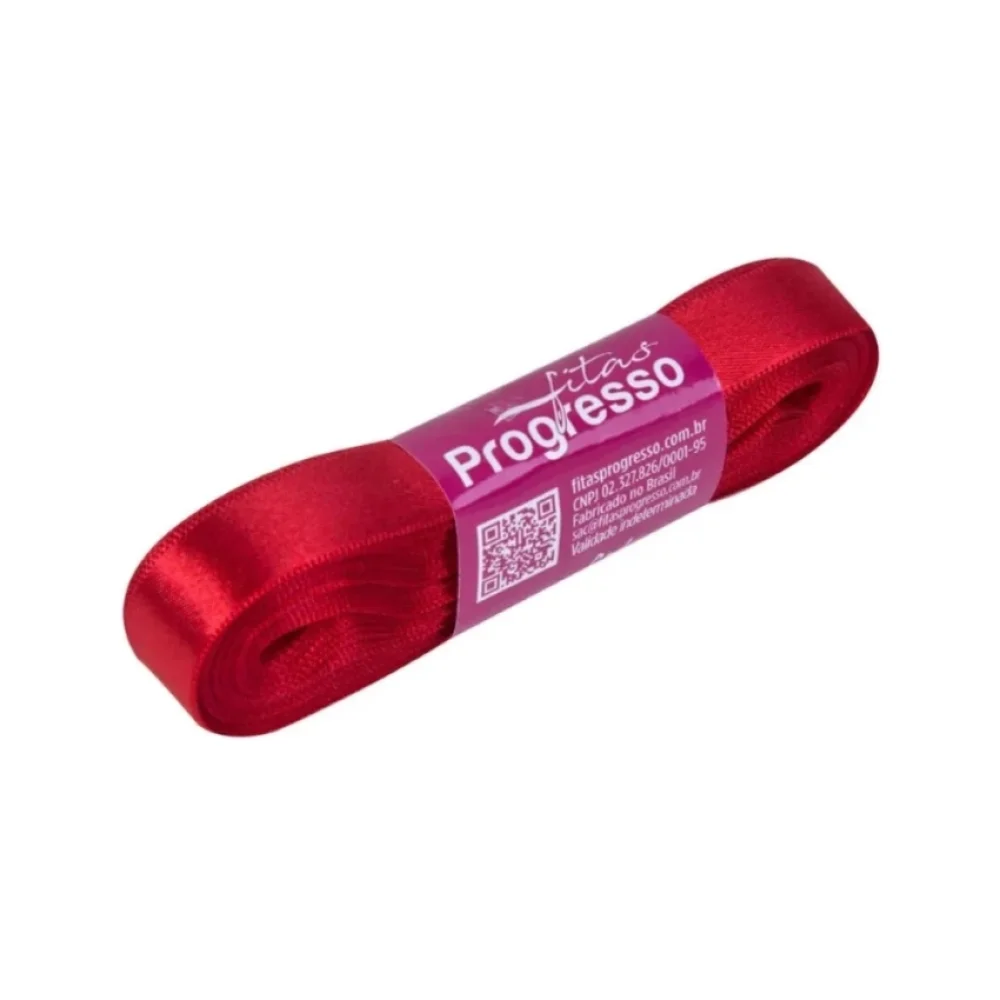 FITA CETIM Nº02 10 MM VERMELHO 209 C/ 10 MTS PROGRESSO