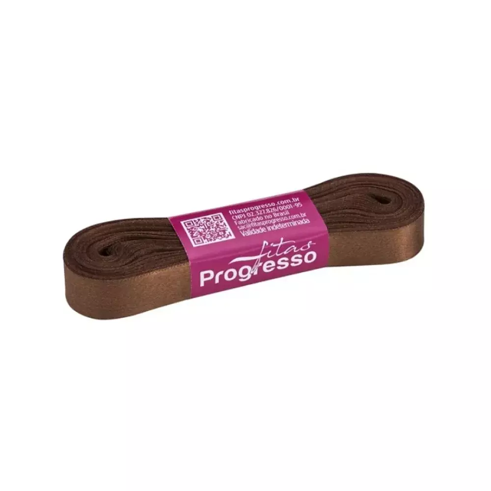 FITA CETIM Nº03 15 MM MARROM 391 C/ 10 MTS PROGRESSO