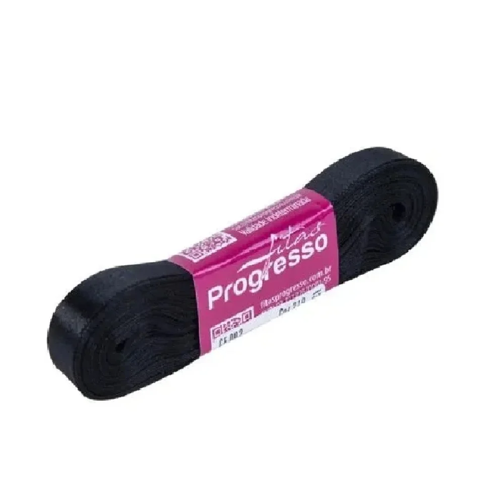 FITA CETIM Nº02 10 MM PRETA 219 C/ 10 MTS PROGRESSO