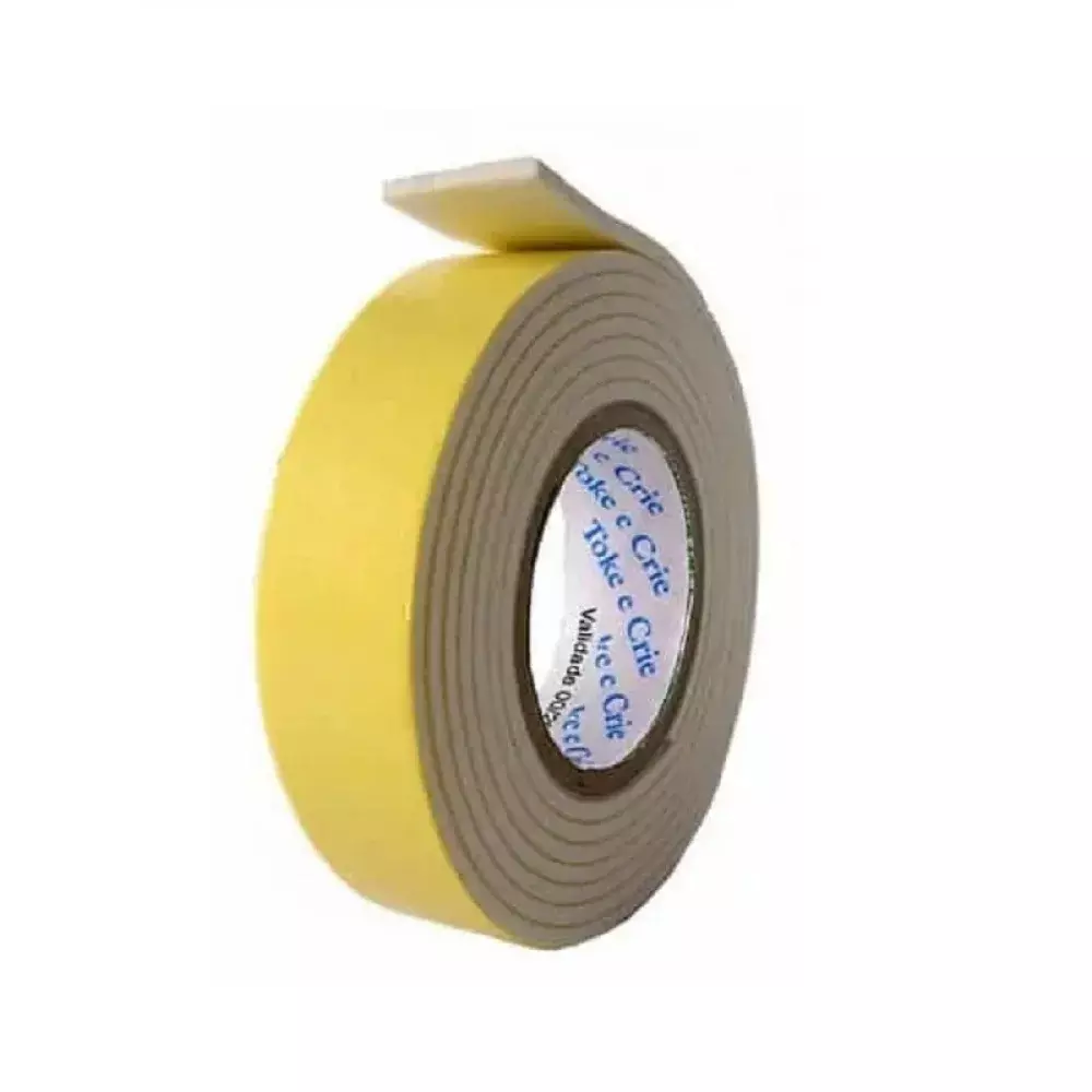 FITA DUPLA FACE 19 MM X 1,5 M ESPUMA TEC