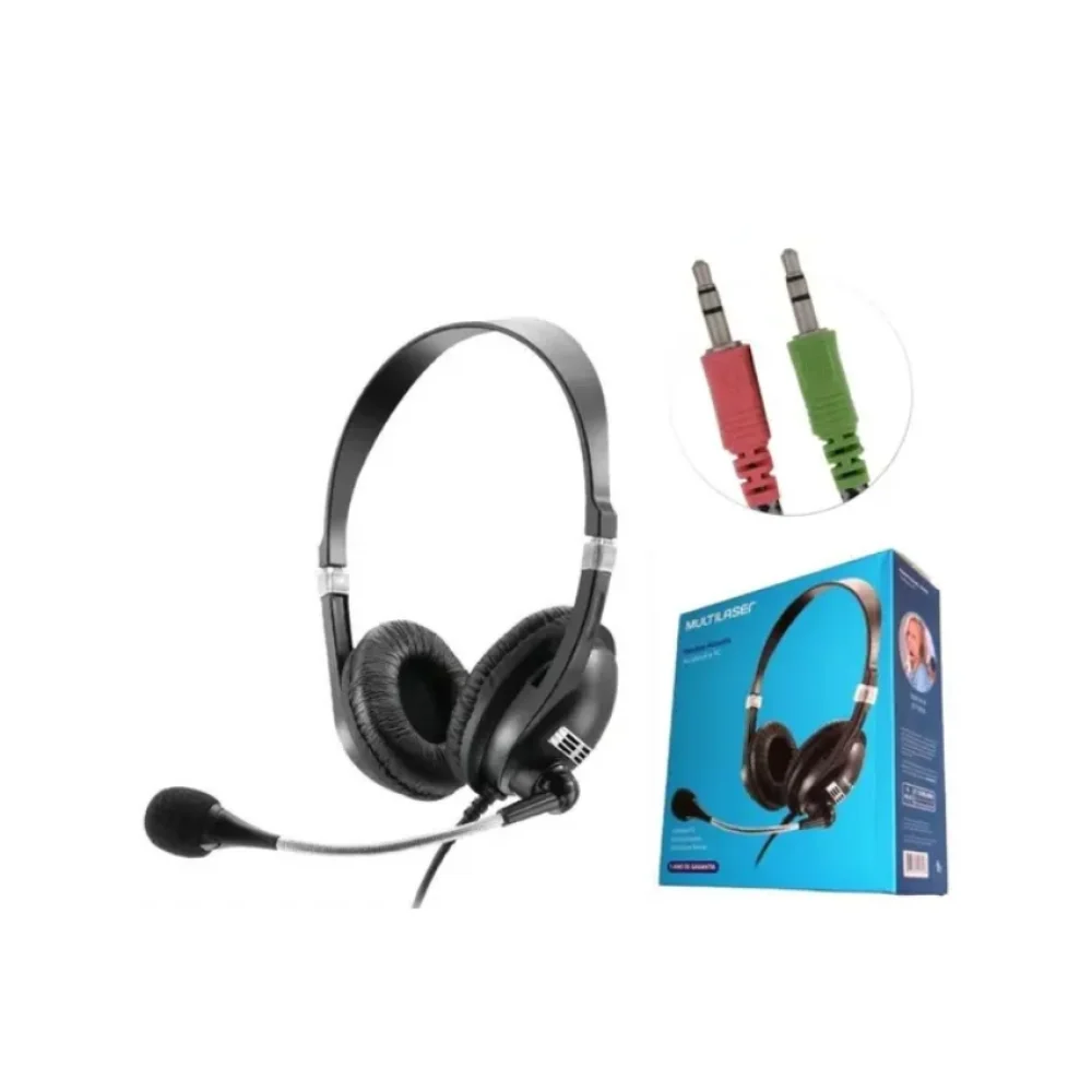 FONE DE OUVIDO C/ MICROFONE PH041 MULTILASER