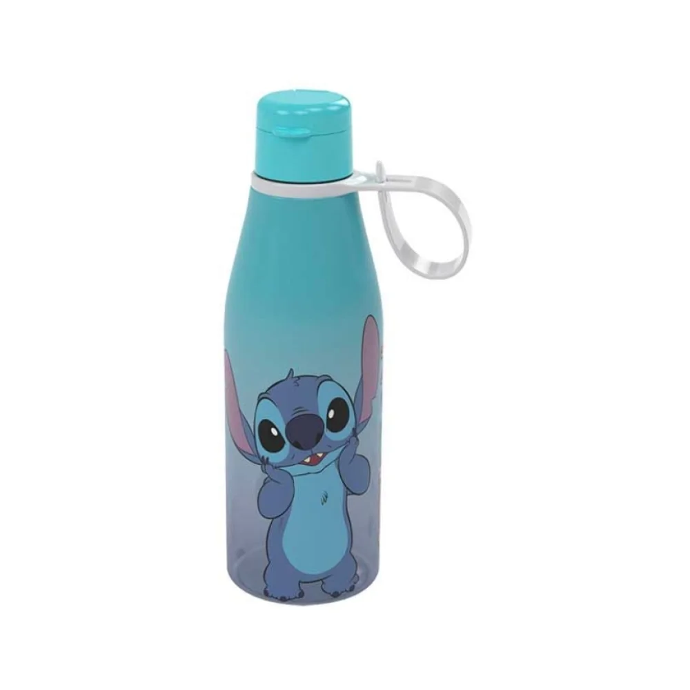 GARRAFA PLÁSTICA 530 ML STITCH 15834 PLASUTIL