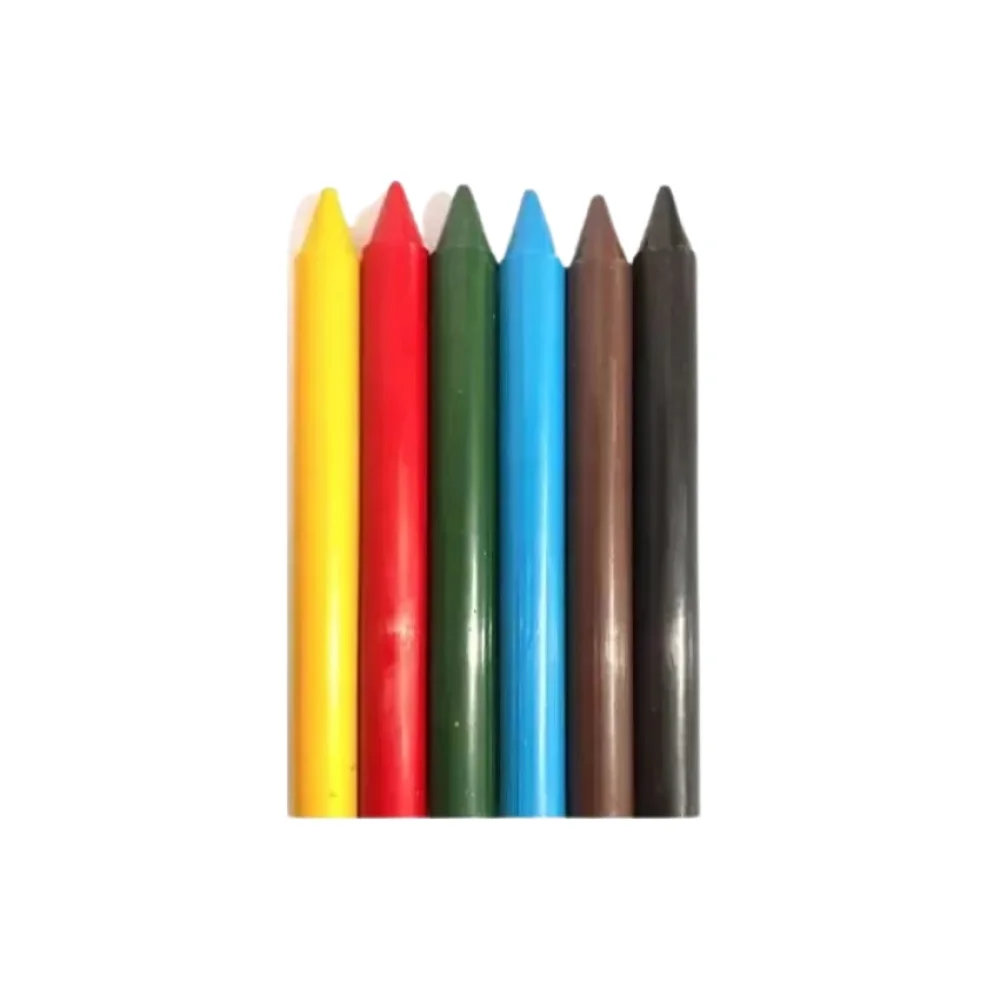 GIZ DE CERA BIG C/ 6 CORES 091060000 ACRILEX