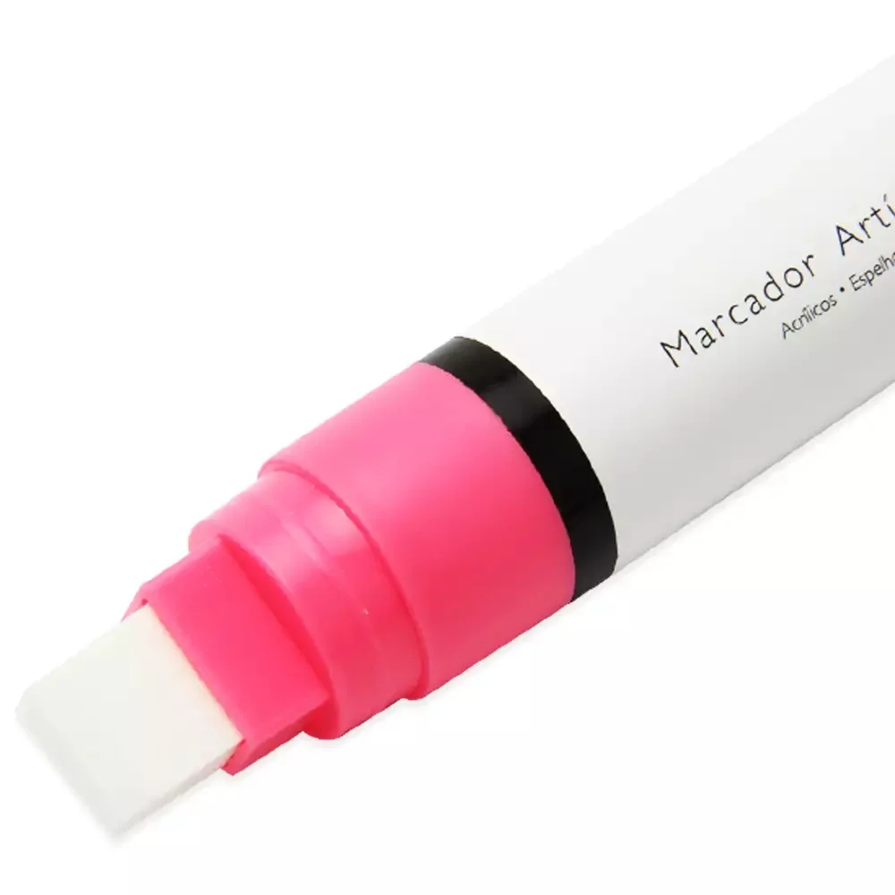 GIZ ESCOLAR LIQUIDO 15MM ROSA GZ1502 BRW