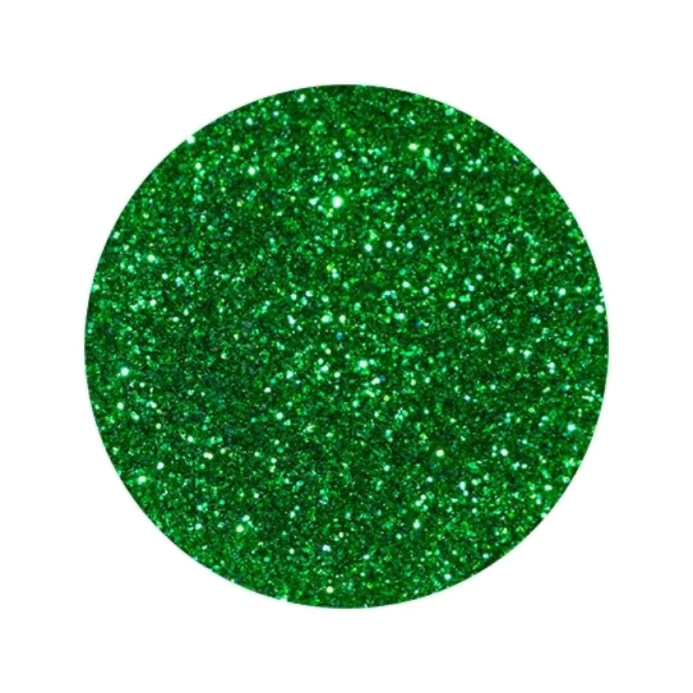 GLITTER 100G VERDE NOVA
