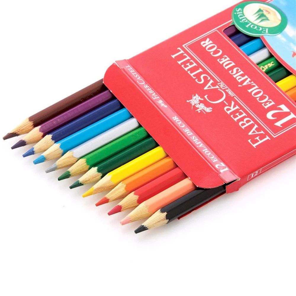 LAPIS DE COR 12 CORES 120112G FABER CASTELL