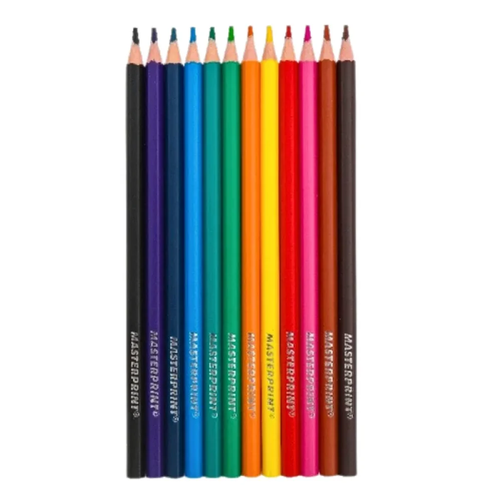 LAPIS DE COR 12 CORES MP711 MASTERPRINT